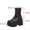 Shoes for Women 2024 New Platform Women's Boots Fashion Punk Boots 12CM High Heel Boots Trendy Party Cosplay Women Shoes Zapatos