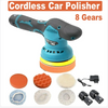 Polishing Machine For Car 12V Cordless Polisher 8 Gears 380W Automotive Electric Waxing Repairing Wireless Sander Polish