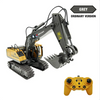 Kmoist 1:20 RC Car 11CH 2.4Ghz Remote Controlled Excavator Engineering Vehicle Crawler Truck with Light Toys for Boys Kids Gifts
