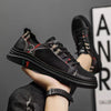Genuine Leather Casual Shoes Men Sneakers Outdoor Walking.