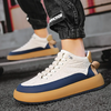 Sneakers Shoes Men Vulcanized Tennis Sports PU Slip-On Mix Color Good Quality Skateboarding Walking Shoes Casual Shoe For Male