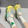 Breathable Women's Sneakers Color Blocking